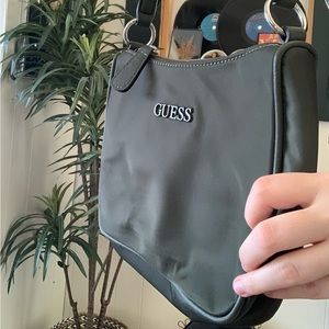 Forest green GUESS Shoulder bag